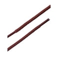 thumbnail image 4 of INSPIRE CHIC Unisex Thick Solid Color Round Shoelaces for Leather Boots Rust Red 100 cm/39.5", 4 of 4