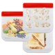 thumbnail image 2 of Bolsas de almacenamiento a prueba de olores, bolsas reutilizables para alimentos, bolsas aislantes con cremallera sin olor para la organización del hogar, almacenamiento de alimentos, aptas para el, 2 of 5