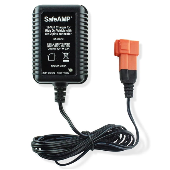 Cargador SafeAMP SA-CBC12 12V para vehículo eléctrico infantil 110V