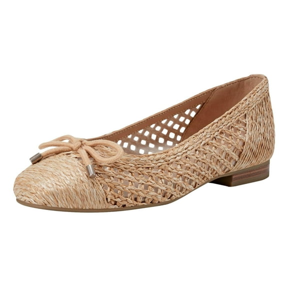 Bandolino MARAFIA Ballet Flat Light Natural  BNMARAFIA2 Women's Size 6