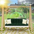 thumbnail image 7 of Porch Swing Cushion Thicken 4", 55" Swing Cushions 2-3 Seater Replacement, Waterproof Bench Cushions with Backrest, Anti-Fading Patio Swing Chair Pads for Outdoor Garden Furniture, 7 of 7