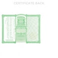 thumbnail image 2 of Goes 46 Corporate Stock Certificate, Incorporation Certificates, Size 8-1/2" x 15", Printable, Laser or Ink Jet Compatiable (Pack of 50), 2 of 3