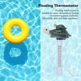 thumbnail image 4 of Termómetro Flotante, Termómetro De Piscina Con Forma De Tortuga De Agua De Dibujos Animados, Duradero, Fácil De Leer, Ligero, Resistente Al Agua Para Bañeras Para Interiores, 4 of 7