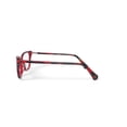 thumbnail image 6 of True Religion Women's T037 Square Prescription Eyeglasses with Case, Red, 6 of 6