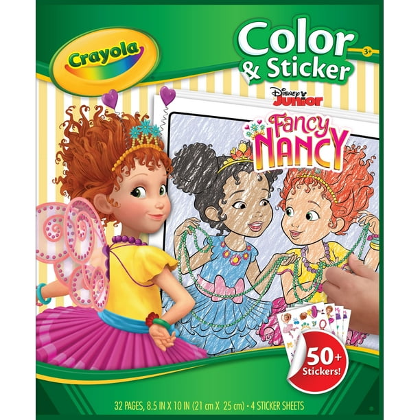 Crayola 80-Page Shaped Activity Book With Stickers - Kids Coloring Book