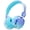 Blue, variant on Owliwise Kids Bluetooth Headphones, 74/85dB Volume Limited, 60H Playtime, Built-in Mic, Fast Charging, Bluetooth 5.4, Foldable Toddler Wireless Over-Ear with AUX Cord, for Phone/Tablet/Airplane, Pink