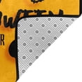 thumbnail image 4 of Shaggy Area Rug, Happy Halloween Yellow Rugs for Living Room Bedroom Non Slip Door Mat Indoor Carpet Machine Washable Nursery Home Decor Floor Mats for Entryway 60x39in, 4 of 5