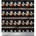 thumbnail image 1 of Soimoi Poly Crepe Fabric Circle & Bird Kids Fabric Prints by Yard 42 Inch Wide, 1 of 3