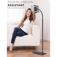 thumbnail image 3 of Soporte de suelo para tableta LanPavilion, soporte ajustable para iPad, 3 of 9