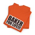 thumbnail image 3 of Baker For Life Skateboard Skate 2000s Vintage Classic T Shirt Design Print - Orange / XL, 3 of 5