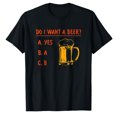 thumbnail image 1 of AALJY Beer drinker alcohol drinking celebrating saying T-Shirt, 1 of 1
