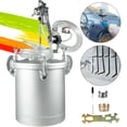 thumbnail image 2 of Gallon Pressure Feed Paint Tank Pot Spray Gun 10L Pressure Paint Pot Sprayer System 2 Hoses ,Easy to Use, 2 of 5