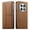 Brown, variant on RFID Blocking Wallet Case for Xiaomi POCO M8 5G Magnetic Leather Flip Cover with Stand Green