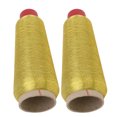 thumbnail image 4 of KAKOWELY 2 Rolls Reflective Glitter Thread Machine Embroidery Thread Kit Cross Threads for DIY Craft Sewing Accessories Clothes Accessories,125984X"X0.02"X0.02", 4 of 5