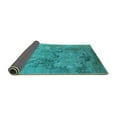 thumbnail image 2 of Ahgly Company Indoor Rectangle Oriental Turquoise Blue Industrial Area Rugs, 5' x 7', 2 of 4