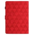 thumbnail image 6 of Allytech Case for 6.8" Kindle Paperwhite 11th Generation 2021, Embossed Pattern PU Leather Case with Card Slots & Pen Holder, Multi-Angle Viewing Stand Auto Sleep Wake Shockproof Flip Case, Red, 6 of 10