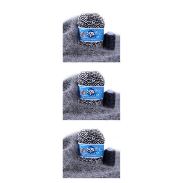 Naiovety Cárdigan cálido de hilo de tejer de 50g para mujer, bufanda, hilo de felpa de ganchillo, gorro tejido a mano, suministros para tejer Type1 NO1
