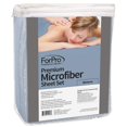thumbnail image 2 of ForPro Collection Professionnelle Ensemble de Draps de Massage en Microfibre Premium 3 Pcs, Glycine, Ultra-Léger, Résistant aux Taches et aux Plis, Comprend Drap Plat et Drap-Housse de Massage et Housse de Repose-Visage de Massage, 2 of 5