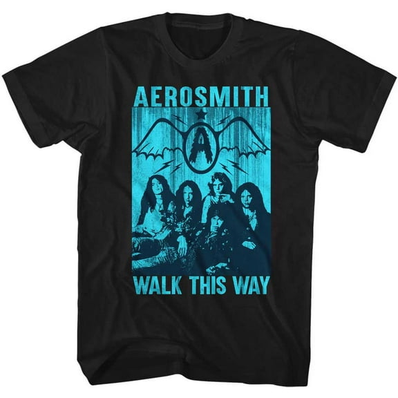 Aerosmith Aero This Way2 Black Adult T-Shirt Xlt