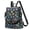 Dinosaur and Planet Navy Blue Pattern-1, variant on Dinosaur and Planet Navy Blue Pattern Fashion Backpack, Fashion Handbag Backpack with Side Bottle Pockets & Convertible Strap, Multi Pockets Gifts for Birthday Christmas Thanksgiving