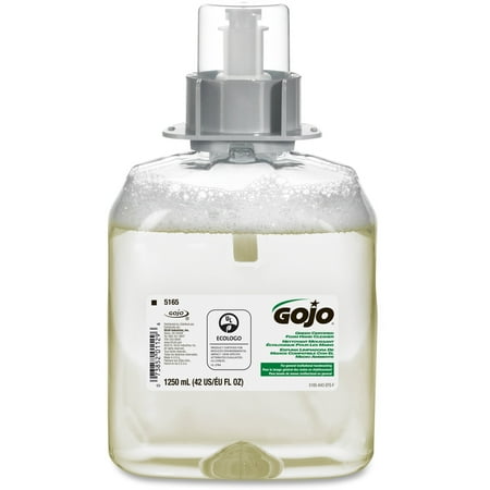 - Gojo, GOJ516503, Green Certified Foam Soap FMX-12 Refill, 1 Each, Yellow, 42.3 fl oz (1250 mL)