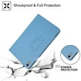 thumbnail image 6 of TECH CIRCLE iPad 10th Generation Case 2022, Premium Leather Slim Folio Stand Smart Protective Women Men Case with Auto Wake/Sleep for iPad 10th Gen 10.9" 2022 A2696 A2757 A2777, Skyblue, 6 of 6