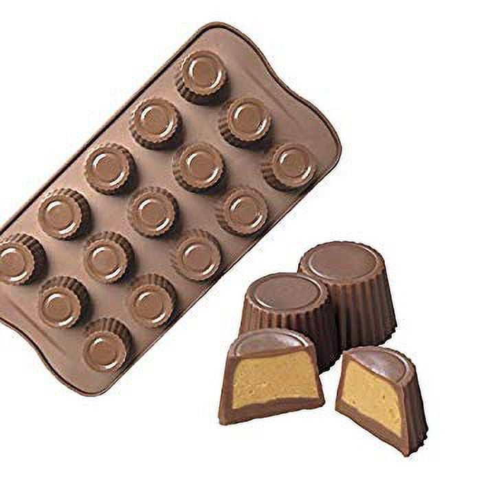 Webake Candy Molds Silicone Chocolate Molds 40-Cavity Square Baking Molds  for Homemade Caramel, Hard Candy, Truffle Chocolate, Keto Fat Bombs, Gummy,  Jello, Peanut Butter Fudge - Yahoo Shopping