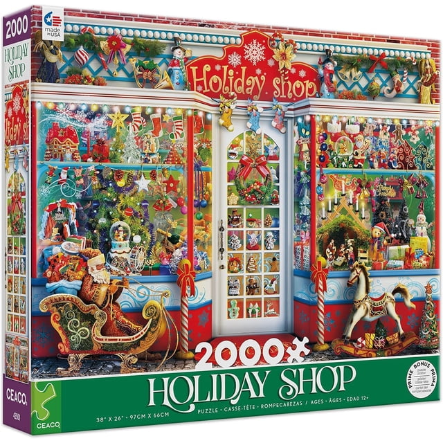 Rompecabezas Ceaco Holiday Shop 2000 piezas