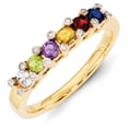 thumbnail image 2 of 14K Family Jewelry Diamond Semi-Set Ring QXMR31/6, 2 of 3