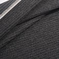 thumbnail image 5 of Absolve Anthracite Striped Polyester Area Rugs for Living Room Jacquard Textured Modern Rugs Soft Geometric Rug for Bedroom Mid Century Washable Rug Non-Slip Bohemian Perfect for Dining Room Office, 5 of 6