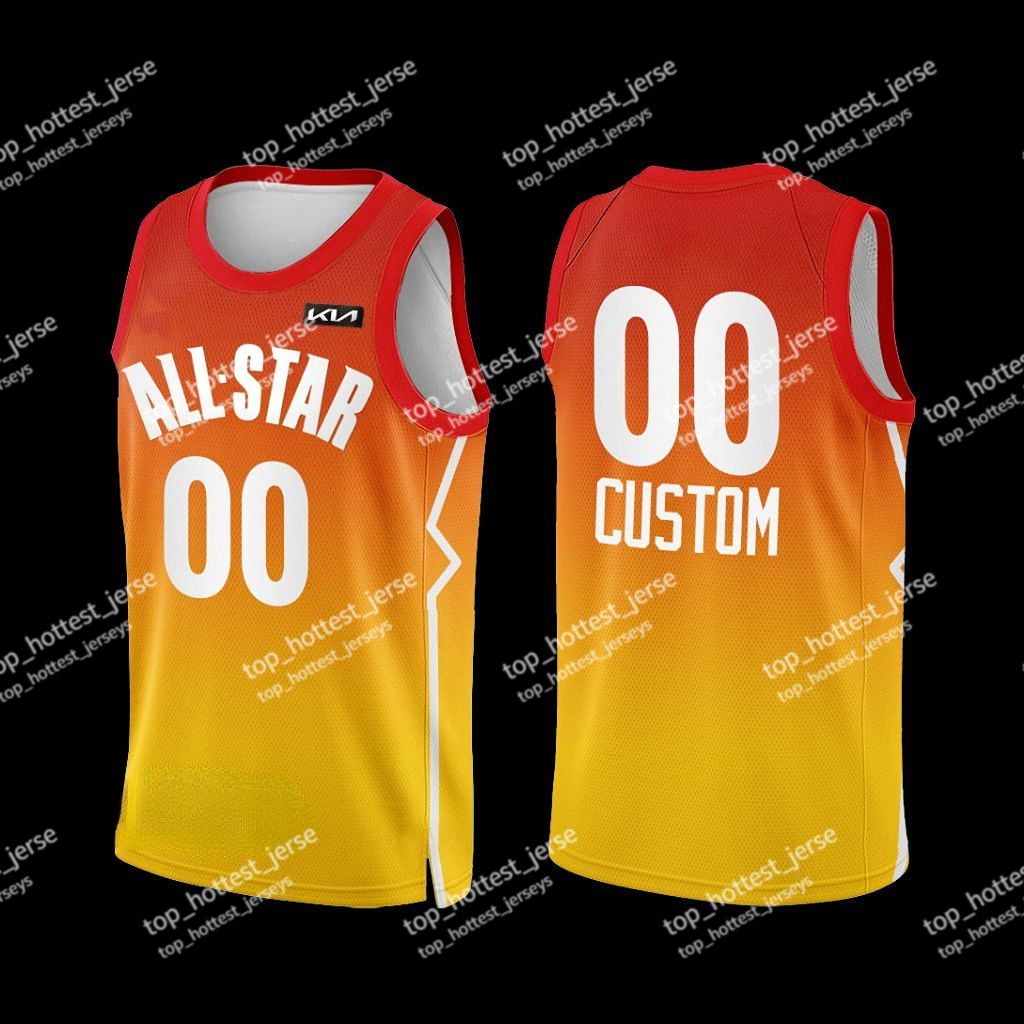 Print AllStar Basketball Jersey 2023 Stephen James Curry 30 Luka