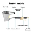 thumbnail image 2 of 4 Hole Cement Spray Gun, Home Cement Mortar Spraying Machine, Portable Pneumatic Tool Sand Gun Machine Mortar Grouting Machine ,Efficient & Easy to use, 2 of 7