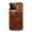 Brown, variant on SaniMore Case for iPhone 14 Pro, PU Leather Plating Bumper Back Card Slots [Up to 2] Flip Kickstand Durable Wear-resistant Slim Design Shockproof for iPhone 14 Pro Anti-fall Cover, Brown