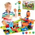 thumbnail image 1 of Los bloques de construcción COUOMOXA de Marble Run mejoran para niños de 2 a 8 años o más, 1 of 6