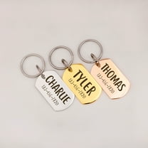 Engravable Pet Id Tag - Dog Tag with Phone Number Tag Shape - Pet Name Tag Emergency Tags for Pet Collar [Gold, S, Only Front Engraving]