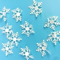 thumbnail image 4 of 300PCS Christmas Snowflake Confetti Decorative Glitter Confetti Table Confetti, 4 of 9