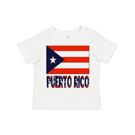 

Inktastic Puerto Rico Flag & Name Gift Toddler Boy or Toddler Girl T-Shirt