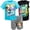 Black / grey / blue, variant on Disney Toddler Boys Mickey Mouse Donald Duck Goofy T-Shirt Tank Top and Shorts Blue /Gray /Red