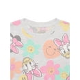 thumbnail image 3 of Minnie & Friends Toddler Girls Graphic Tee with Short Sleeves, 3-Pack, Sizes 12M-5T, 3 of 4