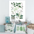 thumbnail image 2 of Designart ' Ancient Botanicals VIII ' Traditional Canvas Wall Art Print, 2 of 4