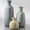 011 Vase Set - Multicolor, variant on 010 Vase Set With Handle - Multicolor Ceramic 3-Piece Home Decor Vase Set