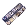 thumbnail image 1 of Nail Sequins Irregular Shells Beautiful Manicure Decor Beauty Nail Art Decal for Women, 1 of 10