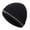Black, variant on Reflective Winter Knit Baseball Cap for Adults Warm Work Running Headwear Thermal Comfort Green,One Size