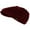 Burgundy, variant on Company  Melton Wool 8 Quarter Newsboy Cap (Men)