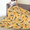 thumbnail image 6 of Bingfone Bee Wasp Print Flannel Fleece Blanket Throw Blanket for Bed,Sofa,Couch,Travel,Camping(40"x30" ), 6 of 8