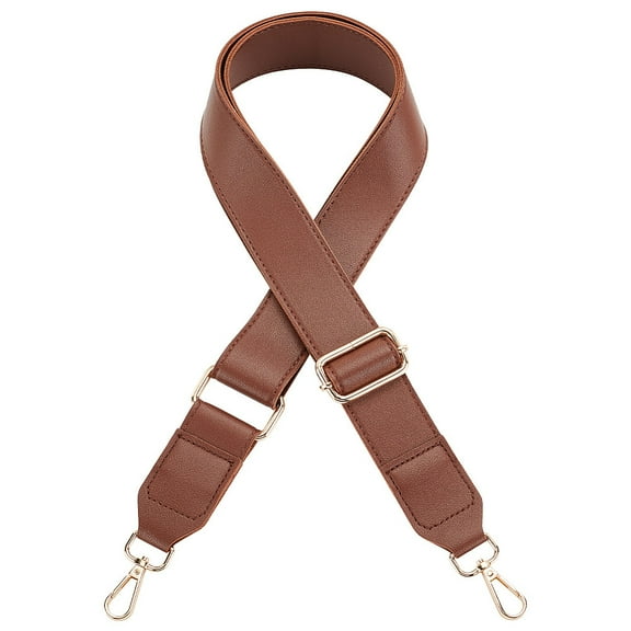 1.4inch/3.8cm Imitation Leather Adjustable Replacement Strap Wide Purse Replacement Strap bag Shoulder Strap for DIY Purse Crossbody Briefcase Messenger bag Handbags 33~55inch 1pc