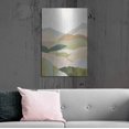 thumbnail image 6 of Luxe Metal Art 'Abstract Mountain 2' by Petals Prints Design, Metal Wall Art, 24"x36", 6 of 9