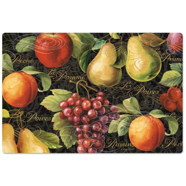 Counter Art 'Gourmet Fruit' Anti Fatigue Floor Mat, 30 x 20" Walmart