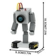 thumbnail image 2 of MOOXI Rick Moty Rick Butter Bot,Creative Cute Building Blocks Children Kit,Gifts for Kids(208pcs), 2 of 7