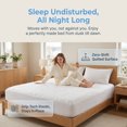 thumbnail image 2 of REGALWOVEN Fitted Sheet, Solid Polyester Bed Sheets, Wrinkle-resistant and Ultra Soft for Comfortable Sleep White 1 PC 39.0x74.8 inch, 2 of 5